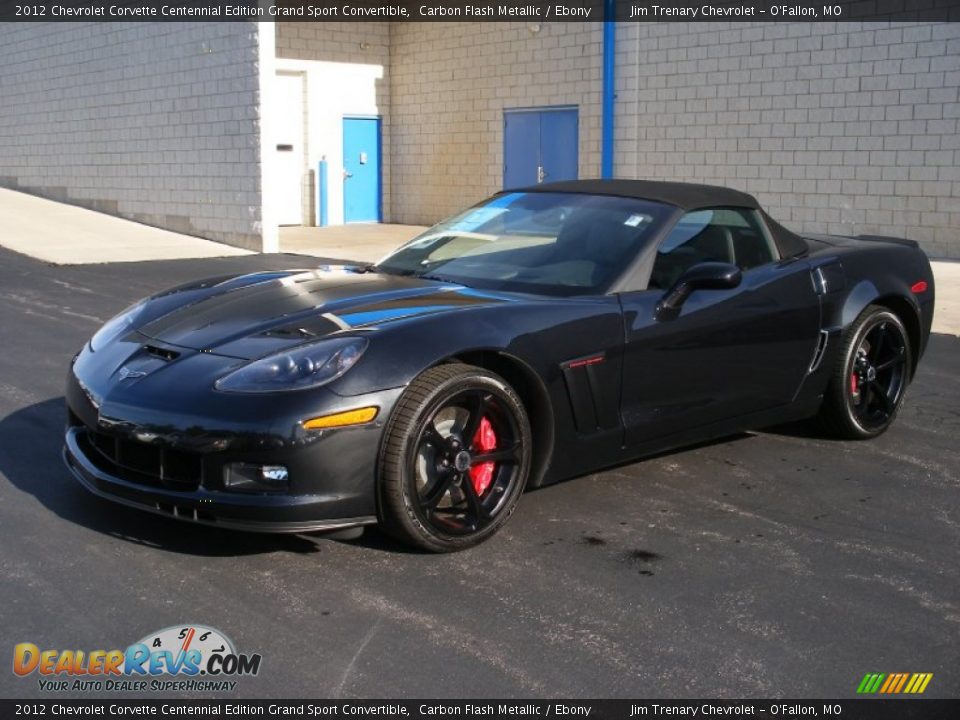 Front 3/4 View of 2012 Chevrolet Corvette Centennial Edition Grand Sport Convertible Photo #8