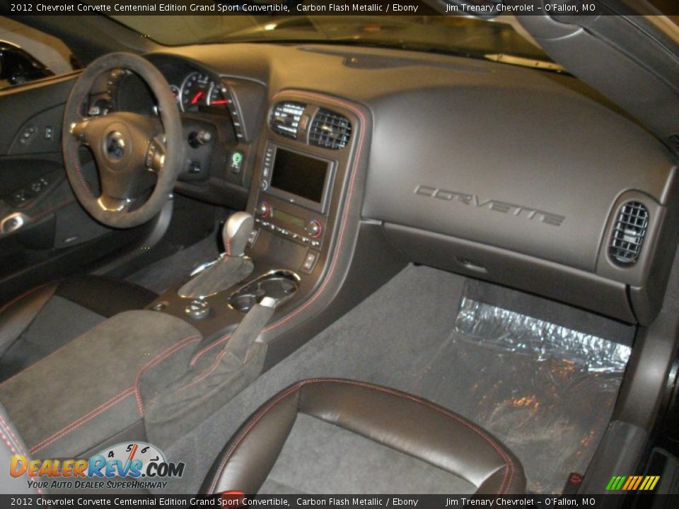 Dashboard of 2012 Chevrolet Corvette Centennial Edition Grand Sport Convertible Photo #27