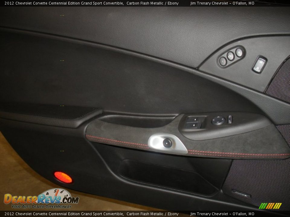 2012 Chevrolet Corvette Centennial Edition Grand Sport Convertible Carbon Flash Metallic / Ebony Photo #31