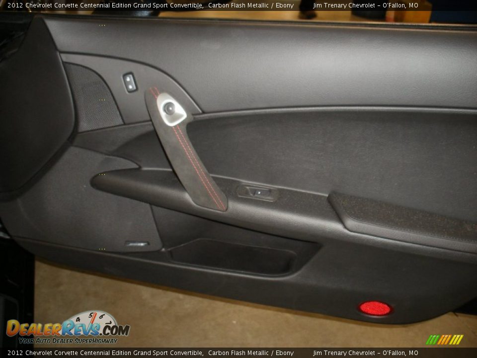 2012 Chevrolet Corvette Centennial Edition Grand Sport Convertible Carbon Flash Metallic / Ebony Photo #32
