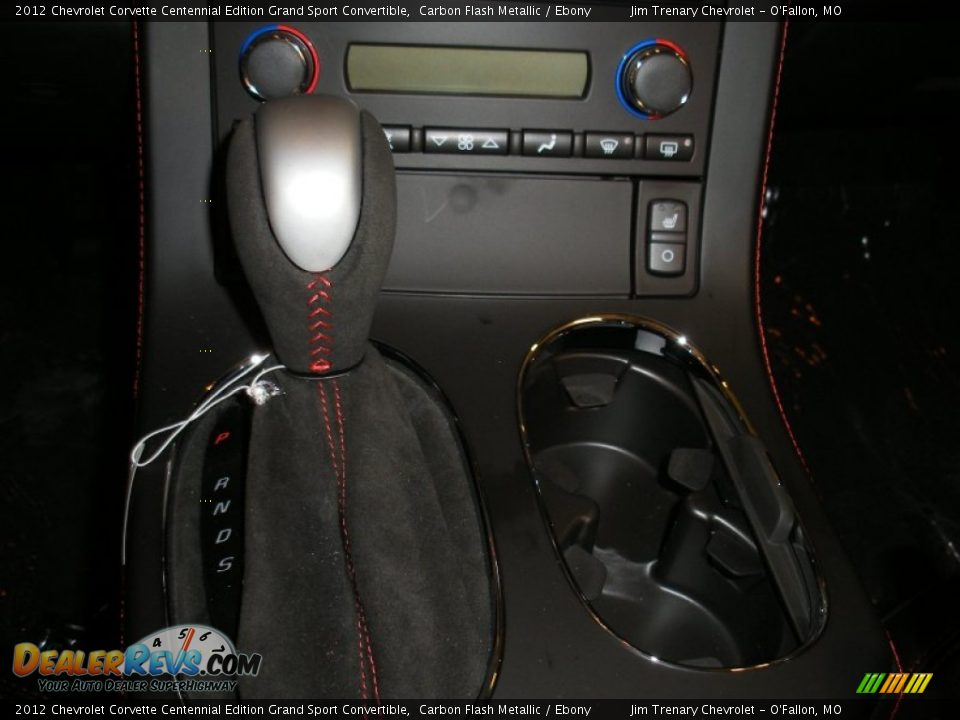 2012 Chevrolet Corvette Centennial Edition Grand Sport Convertible Carbon Flash Metallic / Ebony Photo #36