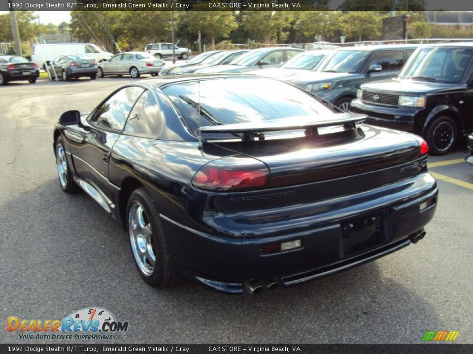 Emerald Green Metallic 1992 Dodge Stealth R/T Turbo Photo #8