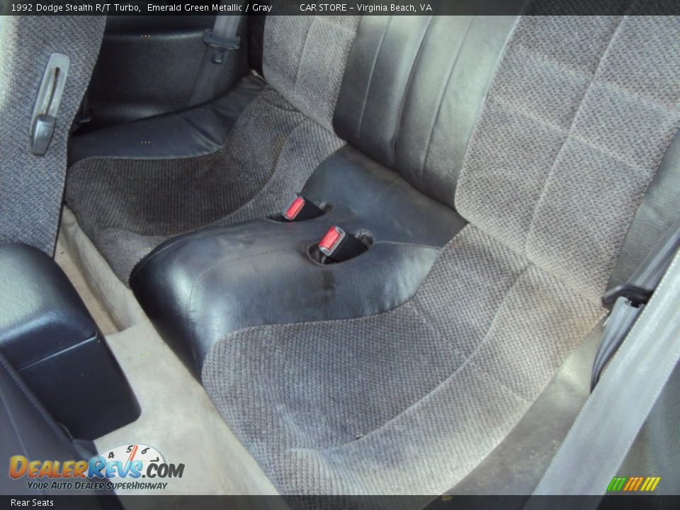 Rear Seats - 1992 Dodge Stealth