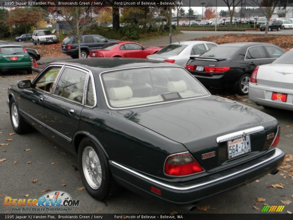 1995 Jaguar XJ Vanden Plas Brooklands Green / Ivory Photo #4