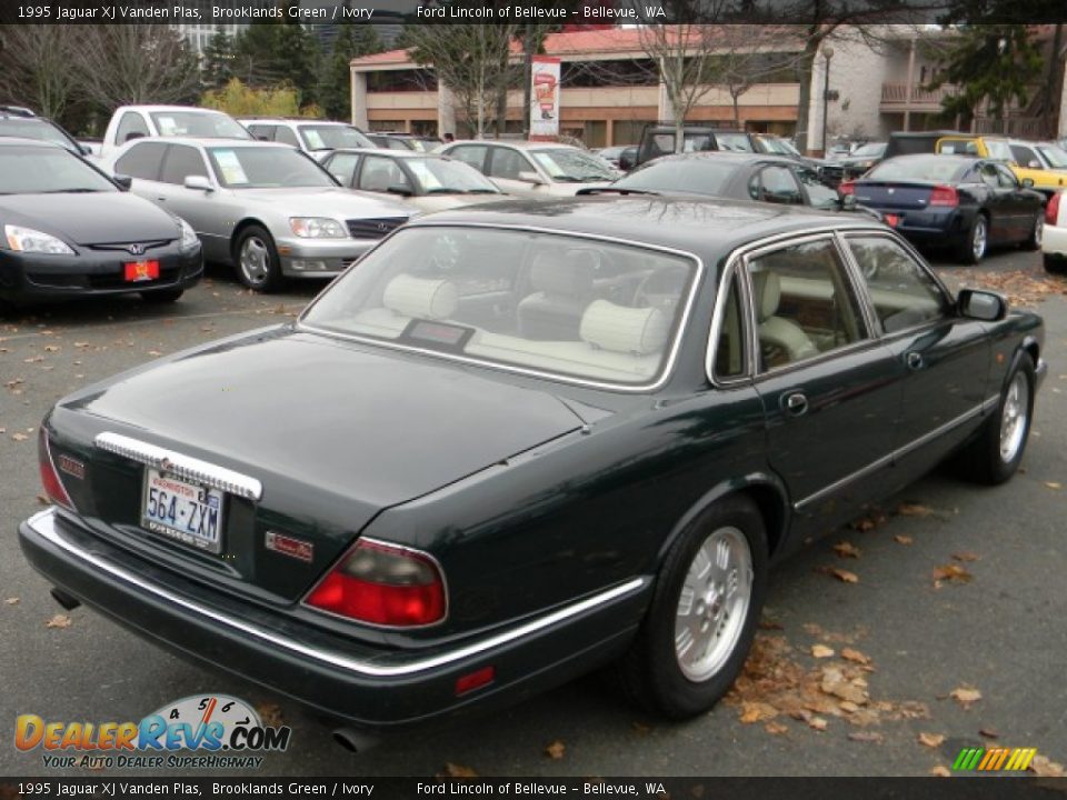 1995 Jaguar XJ Vanden Plas Brooklands Green / Ivory Photo #5
