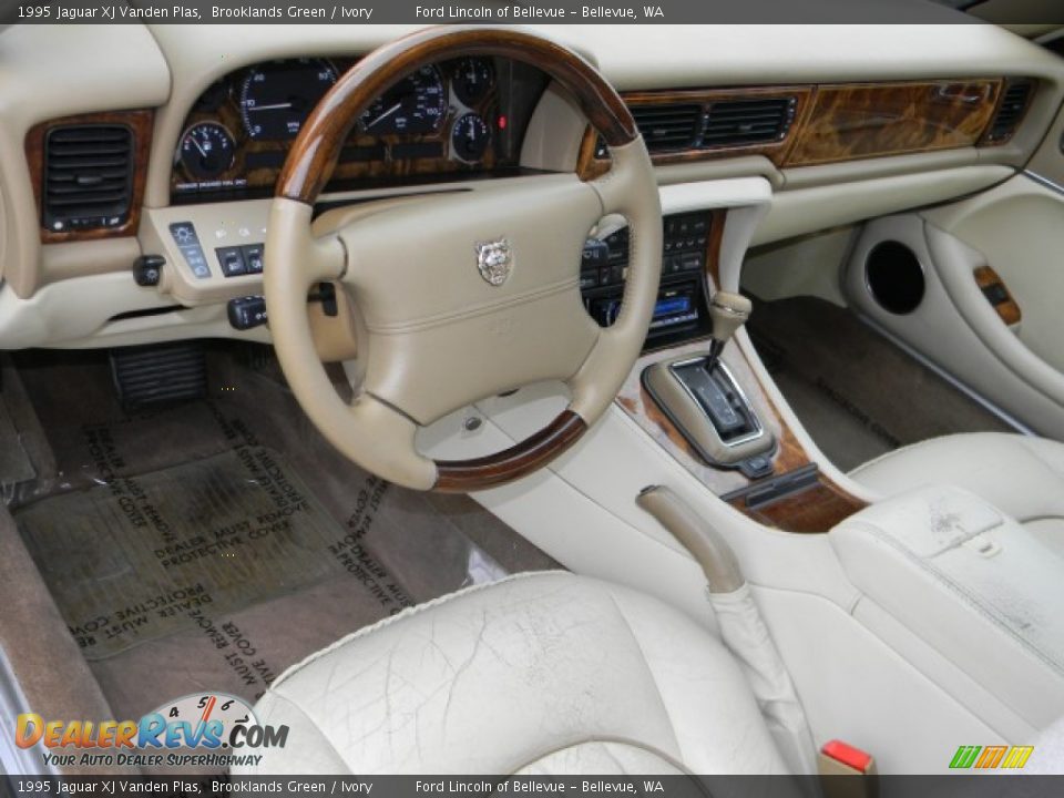 Ivory Interior - 1995 Jaguar XJ Vanden Plas Photo #7