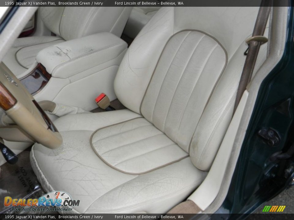 1995 Jaguar XJ Vanden Plas Brooklands Green / Ivory Photo #8