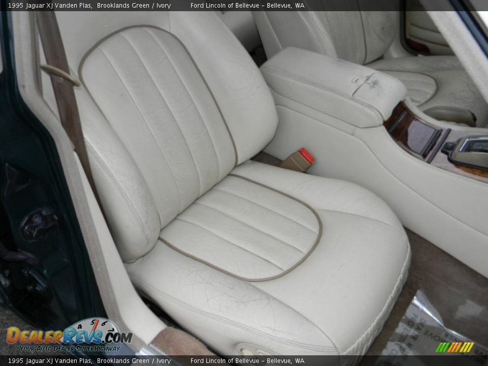1995 Jaguar XJ Vanden Plas Brooklands Green / Ivory Photo #11