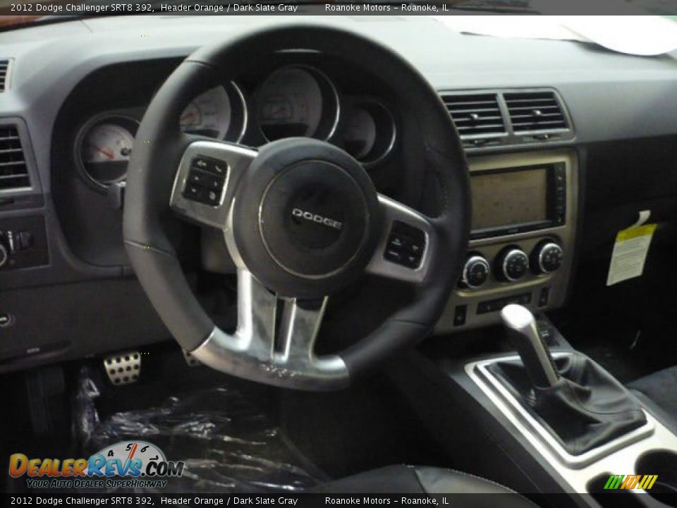 2012 Dodge Challenger SRT8 392 Steering Wheel Photo #5