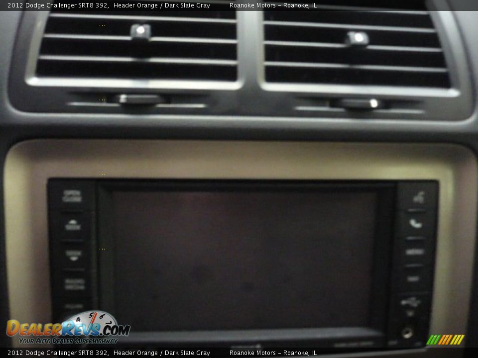 2012 Dodge Challenger SRT8 392 Header Orange / Dark Slate Gray Photo #7