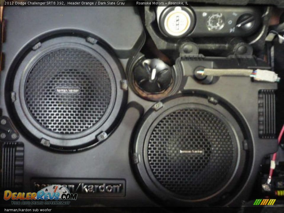 harman/kardon sub woofer 2012 Dodge Challenger