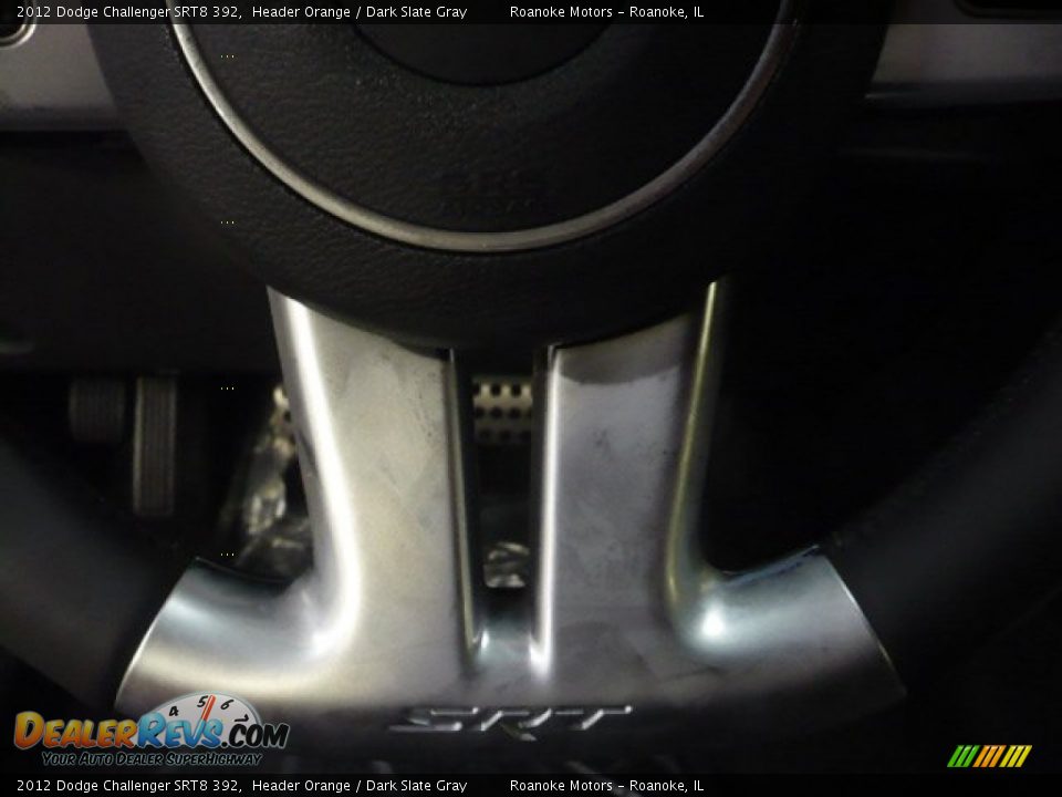 2012 Dodge Challenger SRT8 392 Header Orange / Dark Slate Gray Photo #20