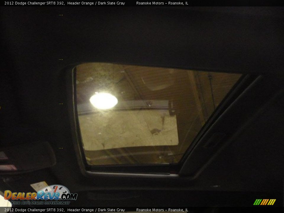 2012 Dodge Challenger SRT8 392 Header Orange / Dark Slate Gray Photo #25