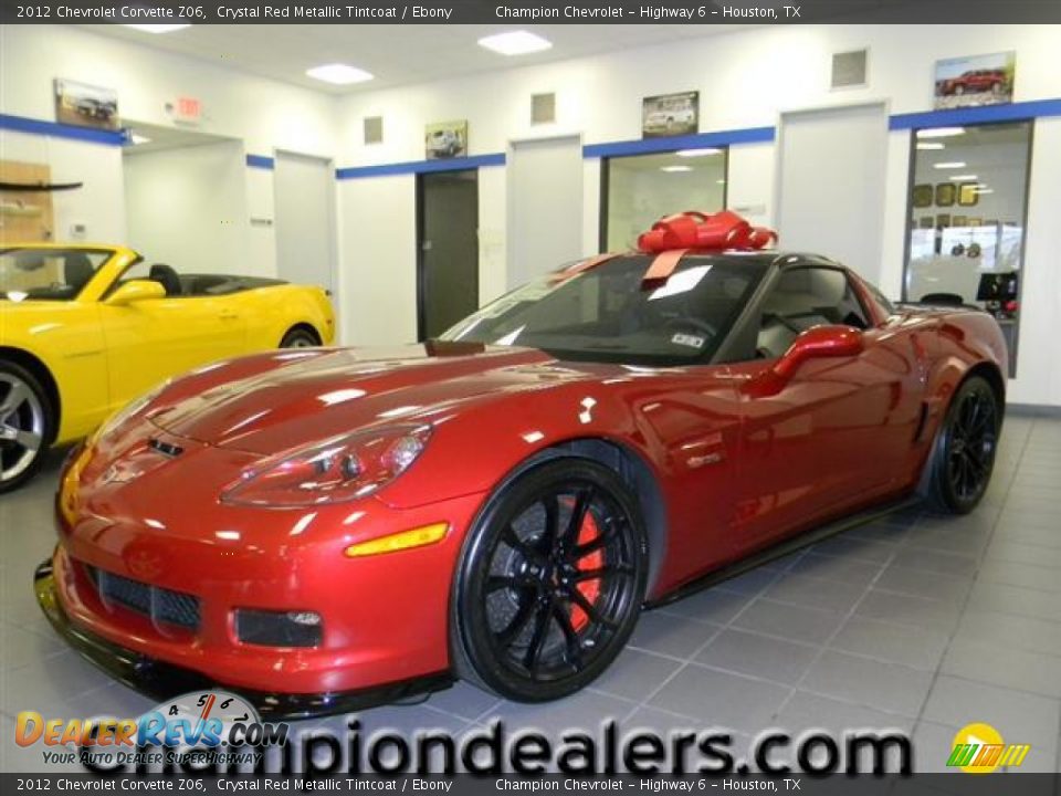 2012 Chevrolet Corvette Z06 Crystal Red Metallic Tintcoat / Ebony Photo #1