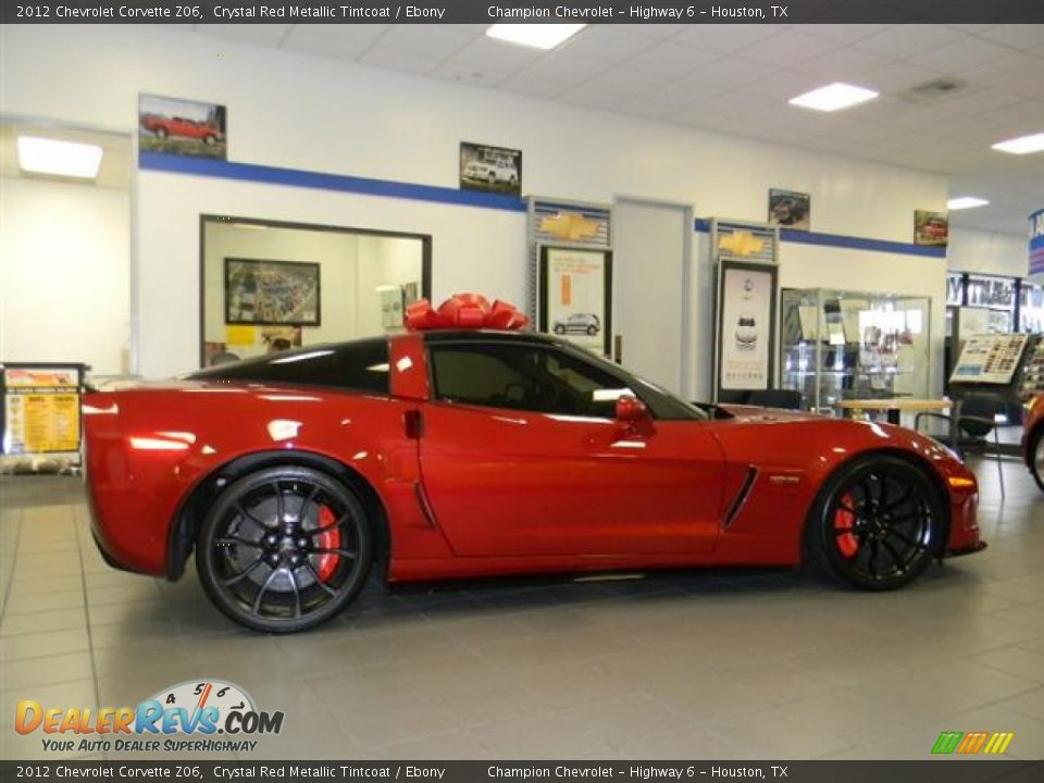2012 Chevrolet Corvette Z06 Crystal Red Metallic Tintcoat / Ebony Photo #4