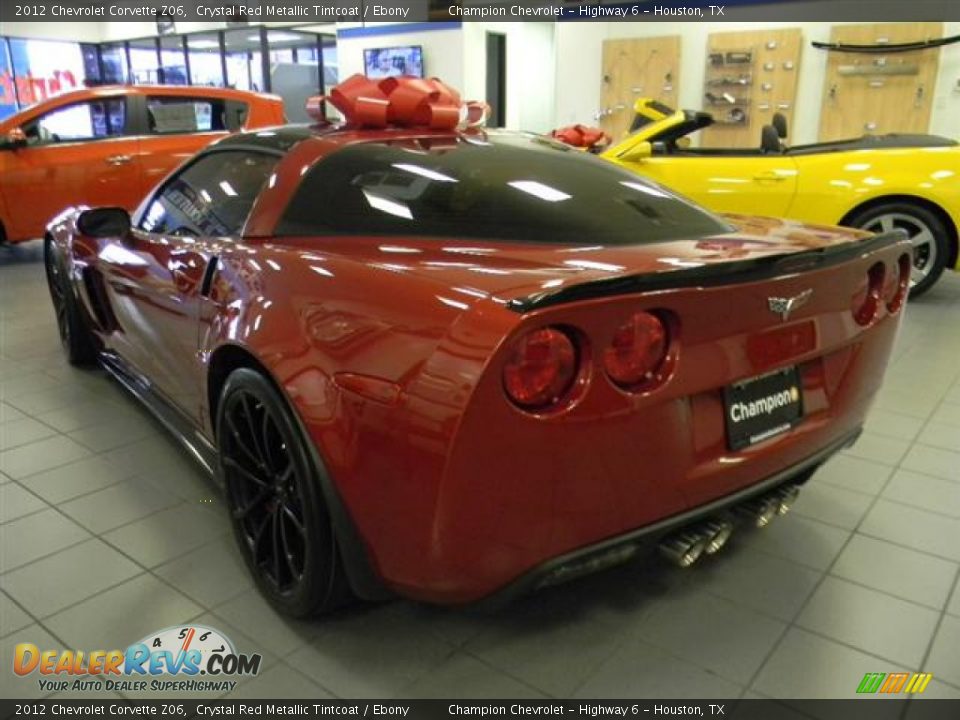 2012 Chevrolet Corvette Z06 Crystal Red Metallic Tintcoat / Ebony Photo #7