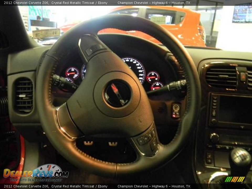 2012 Chevrolet Corvette Z06 Steering Wheel Photo #12