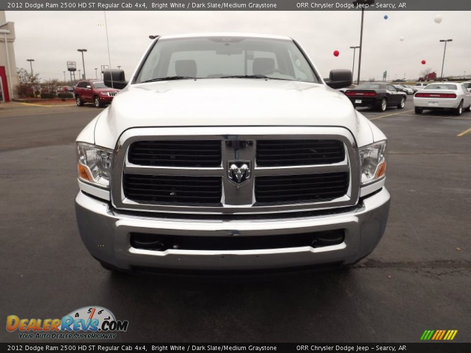 2012 Dodge Ram 2500 HD ST Regular Cab 4x4 Bright White / Dark Slate/Medium Graystone Photo #2