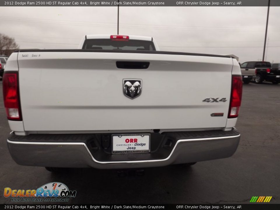 2012 Dodge Ram 2500 HD ST Regular Cab 4x4 Bright White / Dark Slate/Medium Graystone Photo #6