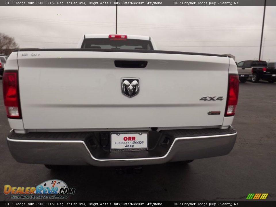 2012 Dodge Ram 2500 HD ST Regular Cab 4x4 Bright White / Dark Slate/Medium Graystone Photo #6