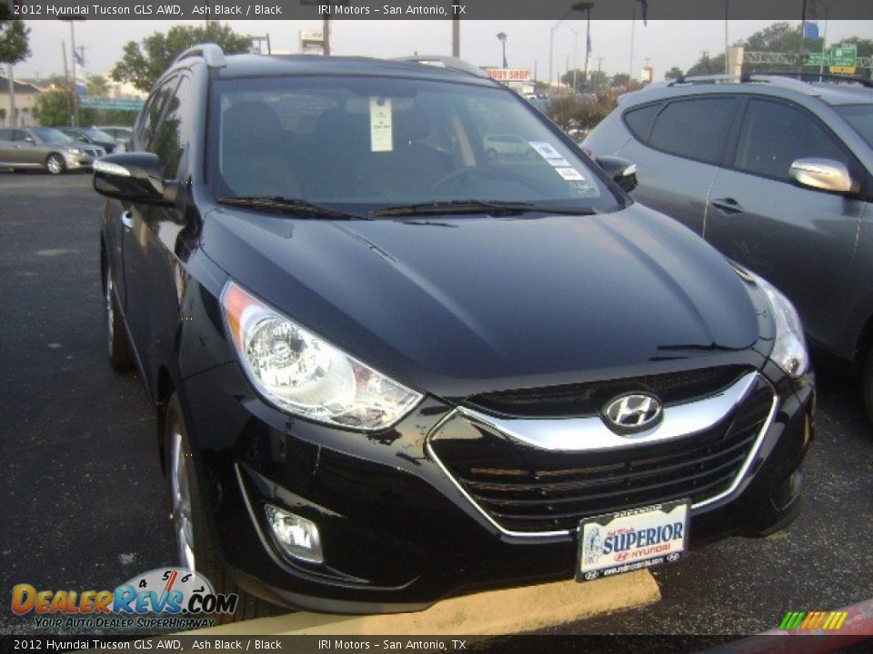 2012 Hyundai Tucson GLS AWD Ash Black / Black Photo #1