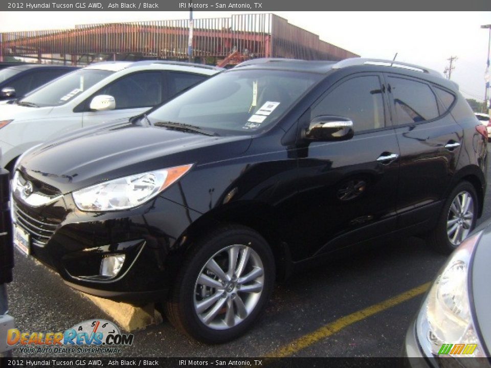 2012 Hyundai Tucson GLS AWD Ash Black / Black Photo #2