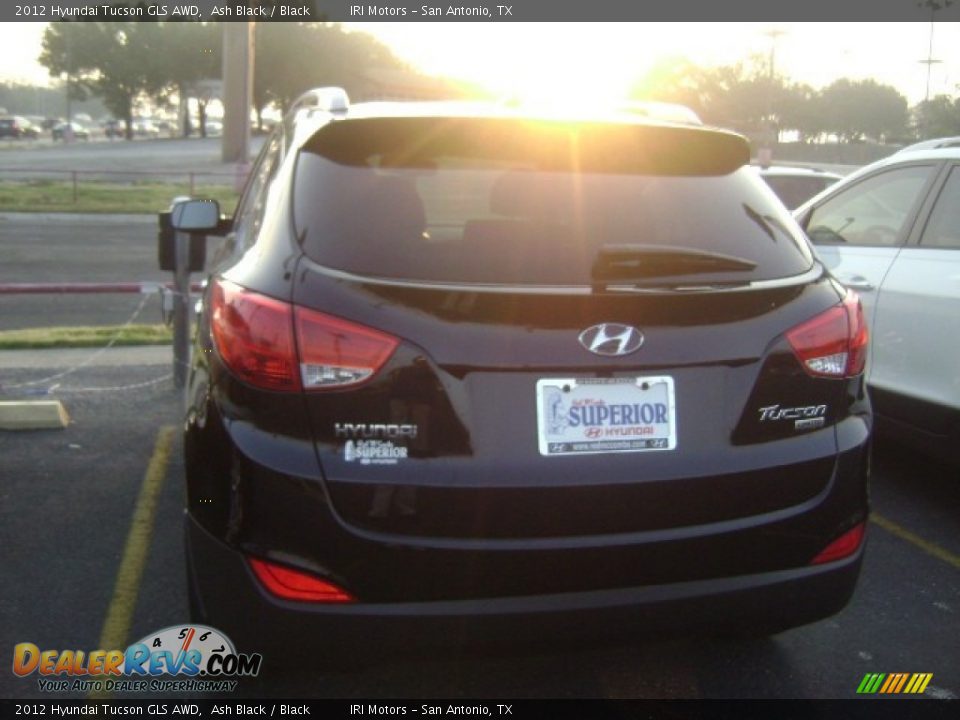 2012 Hyundai Tucson GLS AWD Ash Black / Black Photo #4