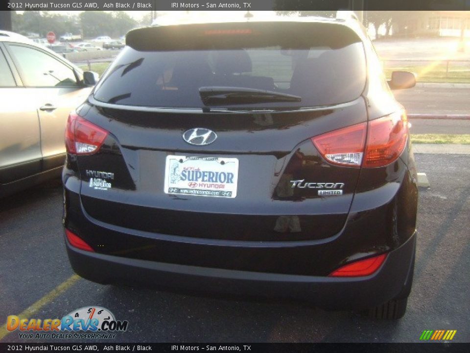 2012 Hyundai Tucson GLS AWD Ash Black / Black Photo #5