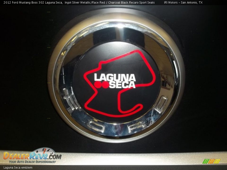 Laguna Seca emblem - 2012 Ford Mustang