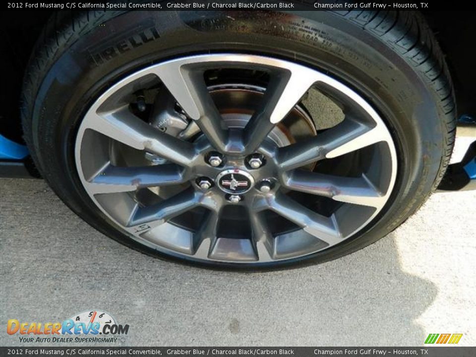 2012 Ford Mustang C/S California Special Convertible Wheel Photo #10