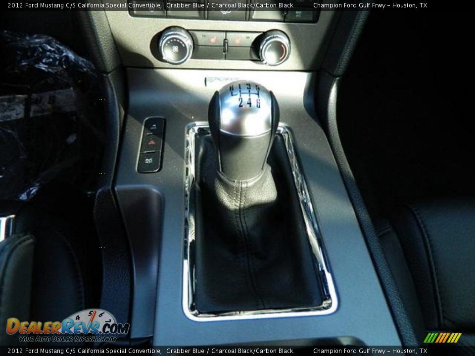 2012 Ford Mustang C/S California Special Convertible Shifter Photo #12