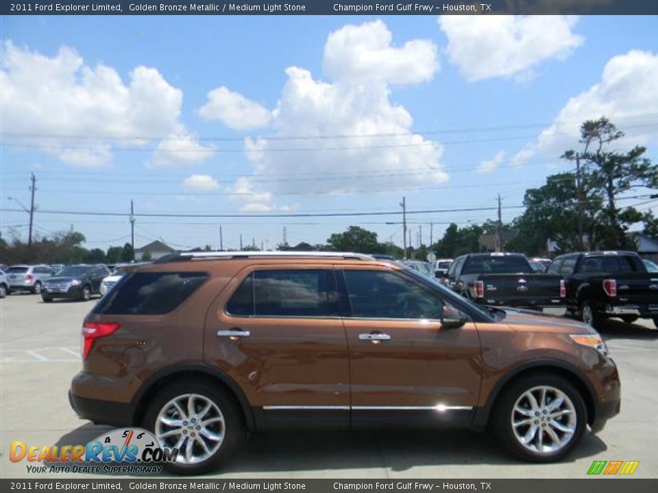 Golden Bronze Metallic 2011 Ford Explorer Limited Photo #4