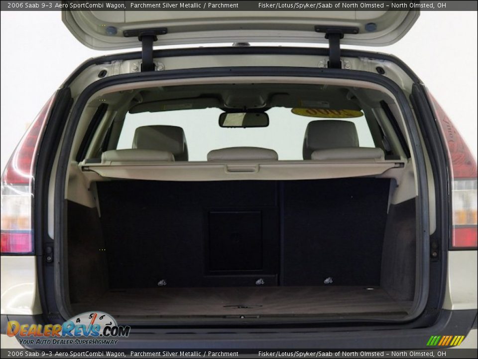 2006 Saab 9-3 Aero SportCombi Wagon Parchment Silver Metallic / Parchment Photo #7