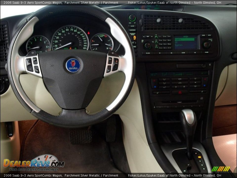 Dashboard of 2006 Saab 9-3 Aero SportCombi Wagon Photo #12