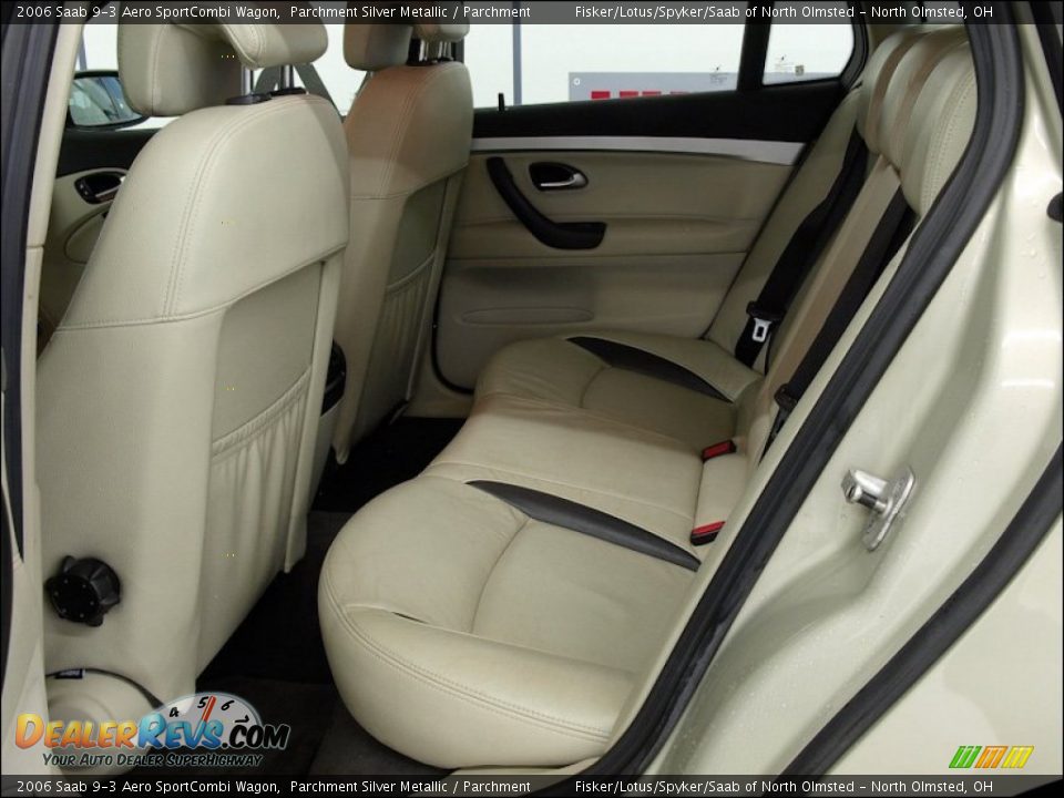 Parchment Interior - 2006 Saab 9-3 Aero SportCombi Wagon Photo #16