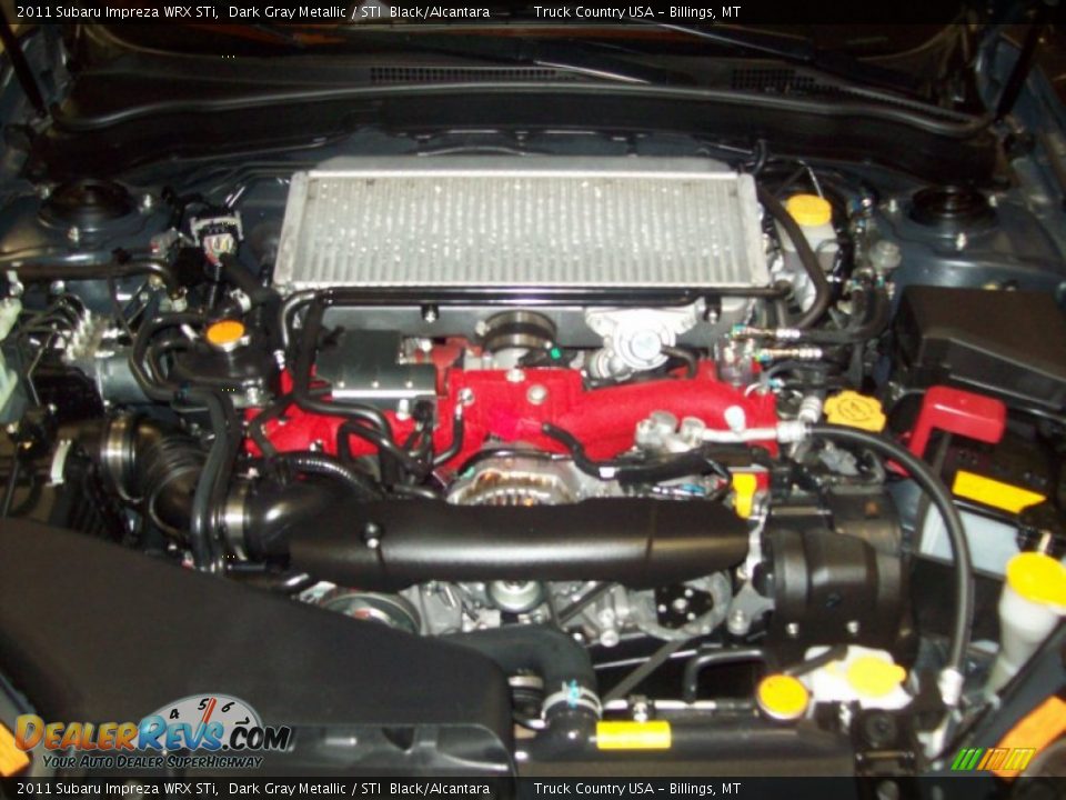 2011 Subaru Impreza WRX STi 2.5 Liter STI Turbocharged DOHC 16-Valve DAVCS Flat 4 Cylinder Engine Photo #17