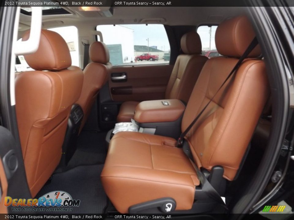 toyota red rock interior #2