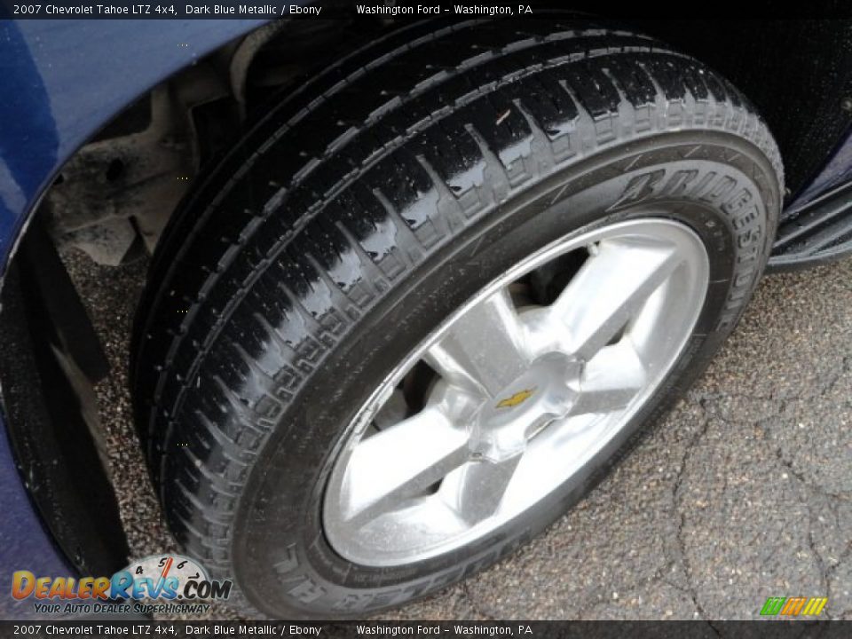 2007 Chevrolet Tahoe LTZ 4x4 Dark Blue Metallic / Ebony Photo #9