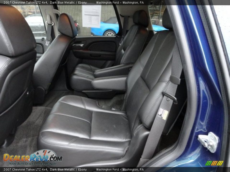 2007 Chevrolet Tahoe LTZ 4x4 Dark Blue Metallic / Ebony Photo #11