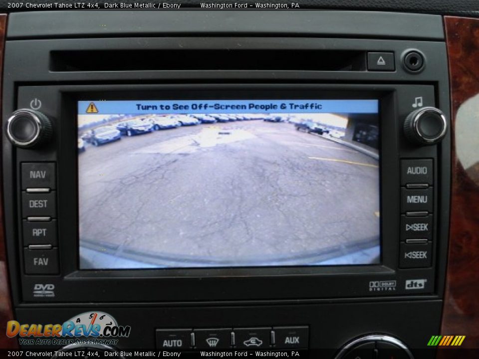 2007 Chevrolet Tahoe LTZ 4x4 Dark Blue Metallic / Ebony Photo #17