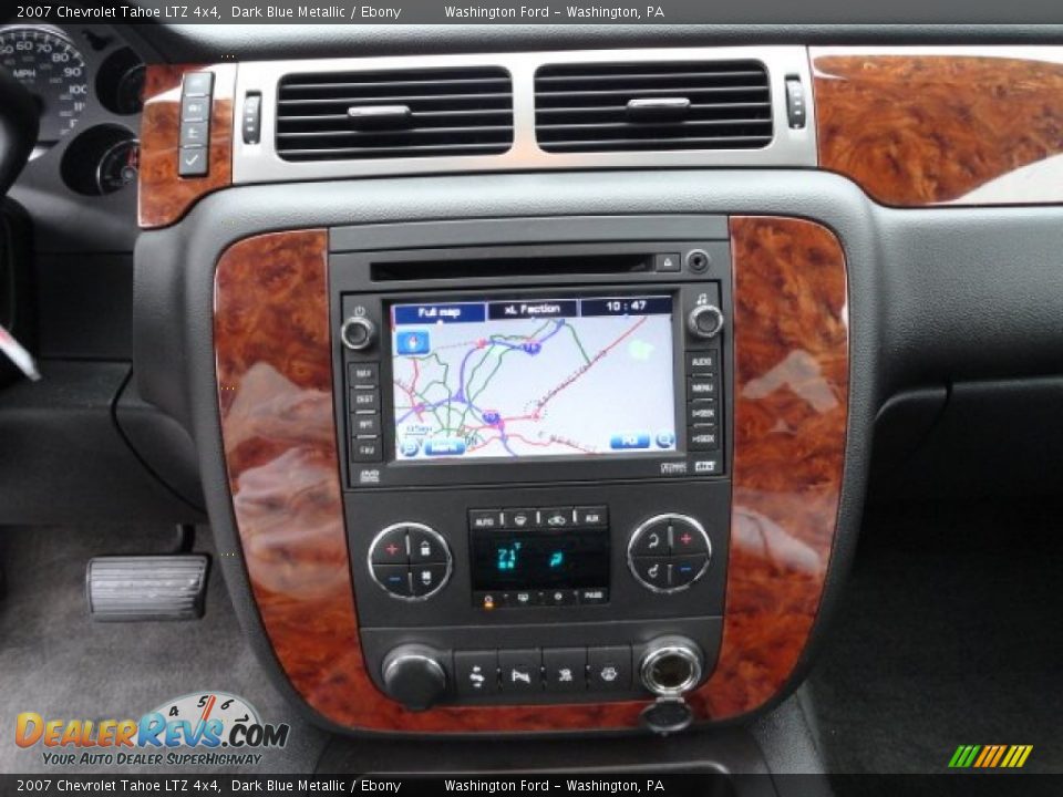 2007 Chevrolet Tahoe LTZ 4x4 Dark Blue Metallic / Ebony Photo #18