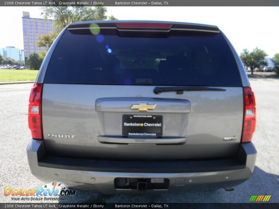2008 Chevrolet Tahoe LT 4x4 Graystone Metallic / Ebony Photo #4