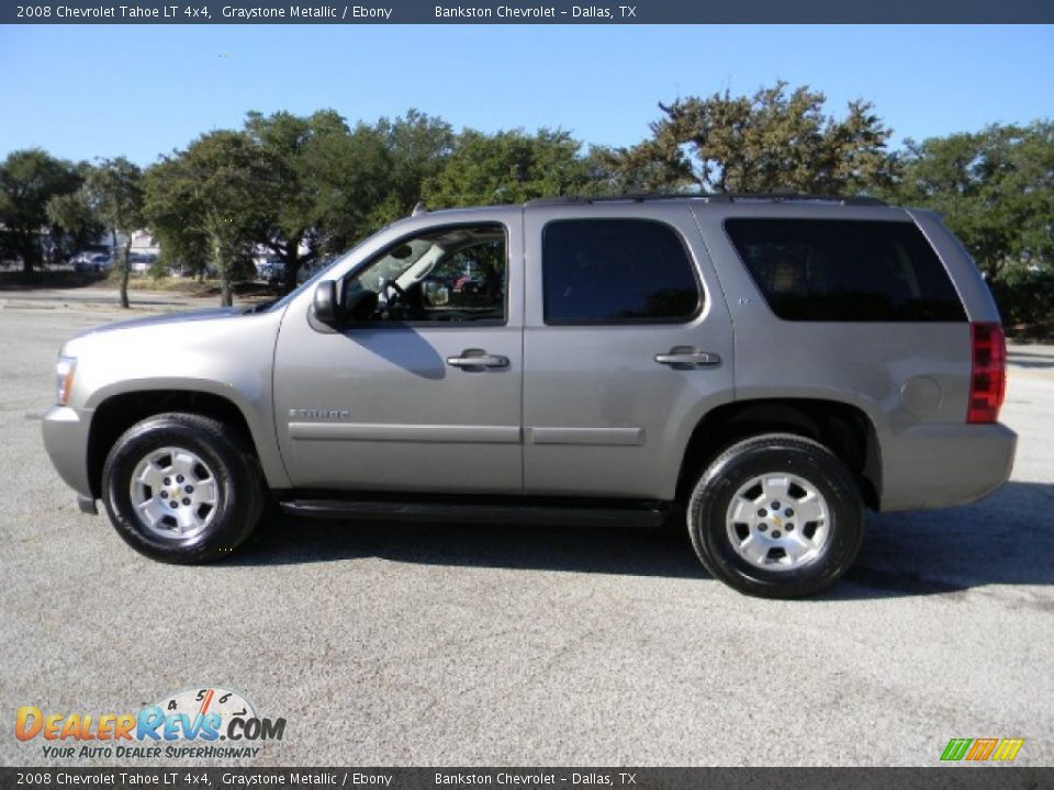 2008 Chevrolet Tahoe LT 4x4 Graystone Metallic / Ebony Photo #5