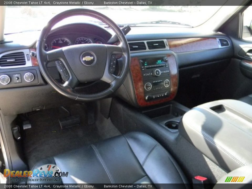 2008 Chevrolet Tahoe LT 4x4 Graystone Metallic / Ebony Photo #9