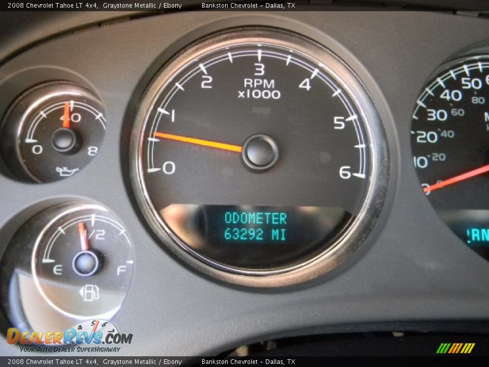 2008 Chevrolet Tahoe LT 4x4 Graystone Metallic / Ebony Photo #10