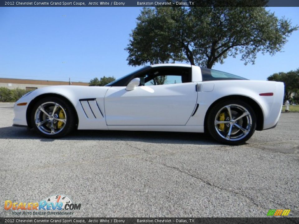 Arctic White 2012 Chevrolet Corvette Grand Sport Coupe Photo #5