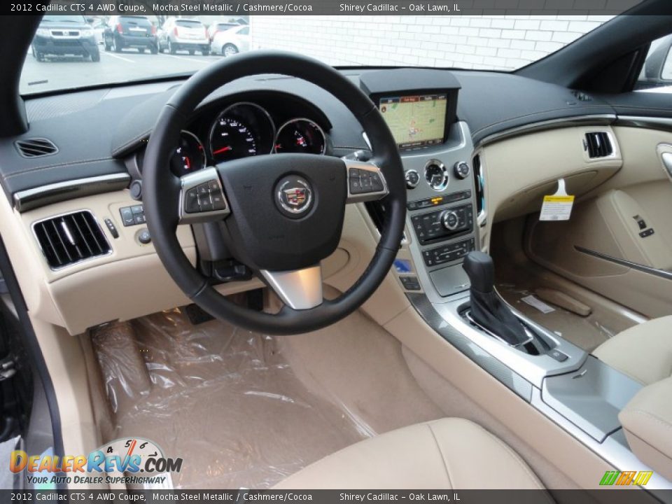 Dashboard of 2012 Cadillac CTS 4 AWD Coupe Photo #9