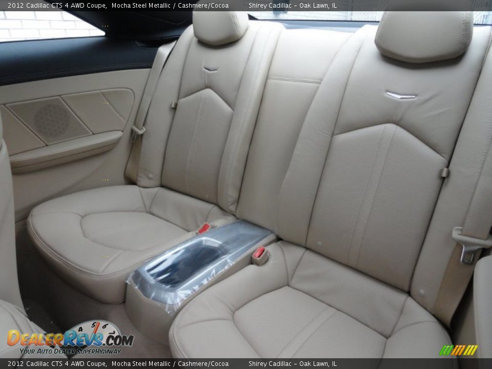 Cashmere/Cocoa Interior - 2012 Cadillac CTS 4 AWD Coupe Photo #12