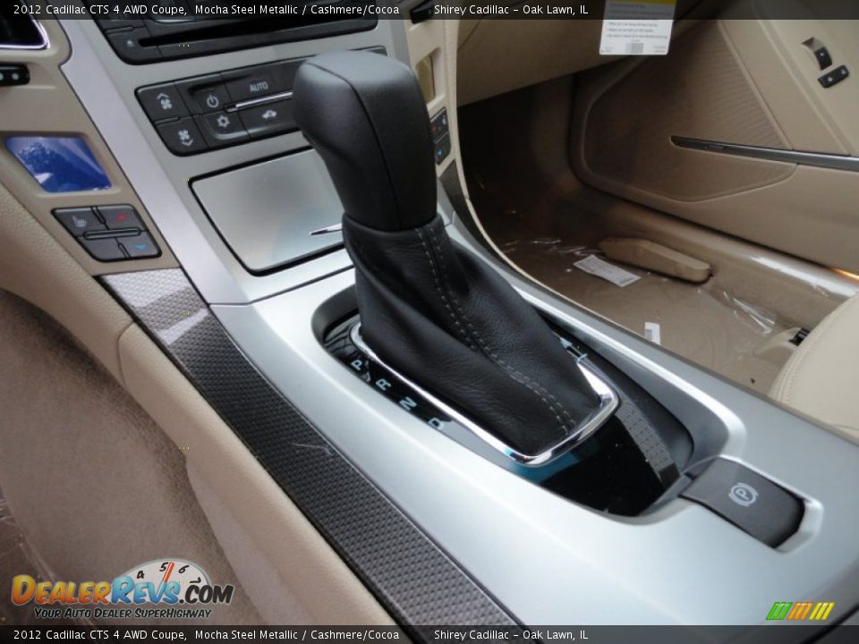 2012 Cadillac CTS 4 AWD Coupe Shifter Photo #18