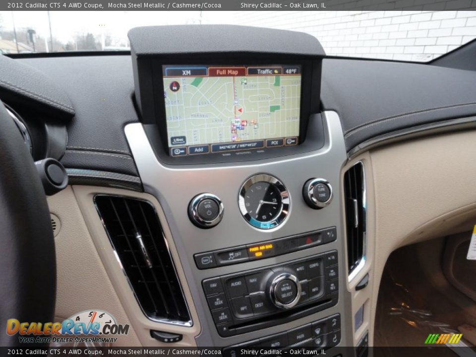 Navigation of 2012 Cadillac CTS 4 AWD Coupe Photo #19